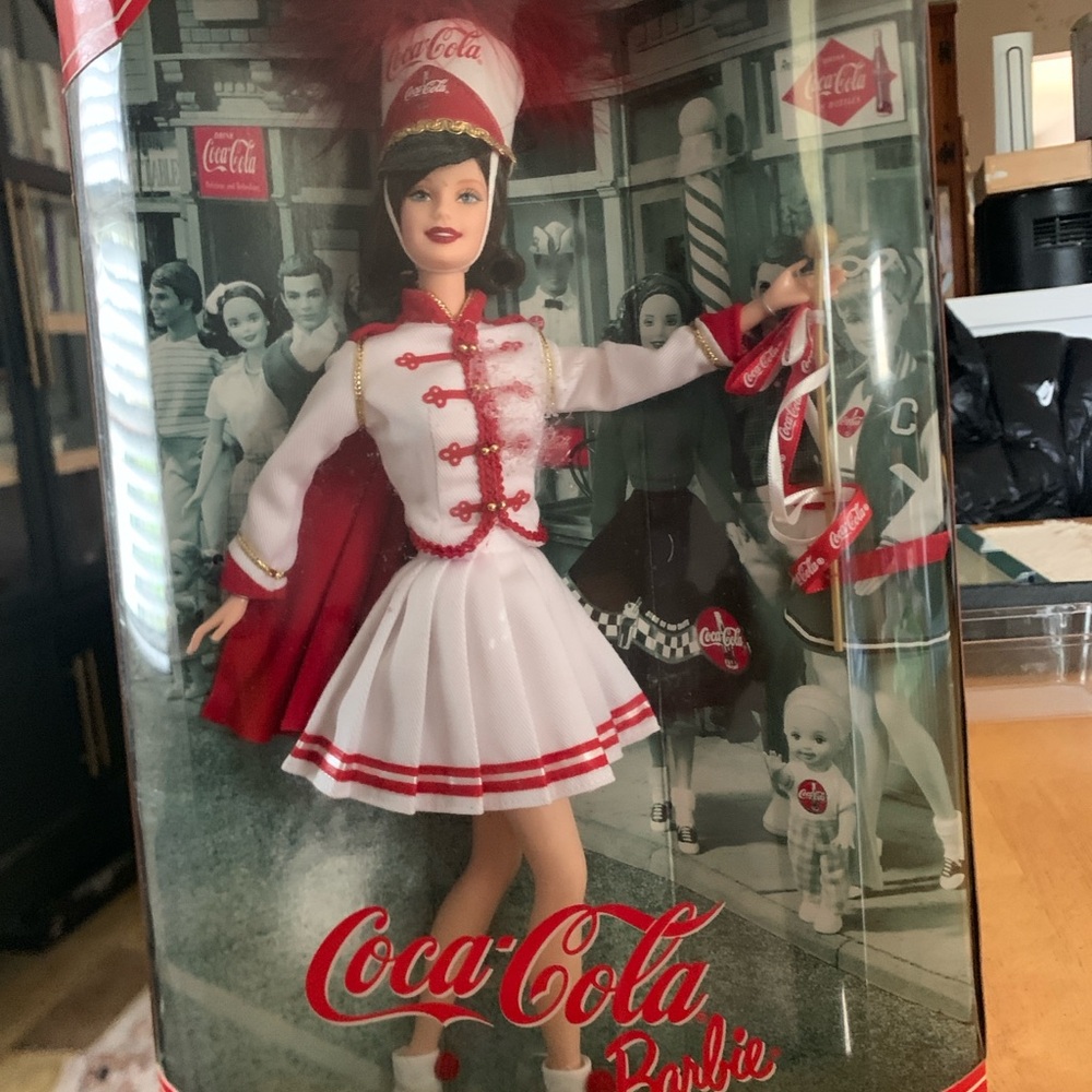 Coca-Cola Barbie in Red and White Marching Band Outfit